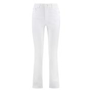 Straight-leg jeans met metalen details Lois , White , Dames