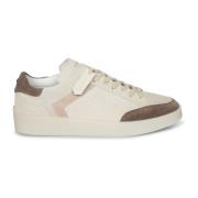 Beige en bruine suède sneakers Canali , Multicolor , Heren