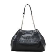 Zwarte Schouderkettingtas Marc Jacobs , Black , Dames