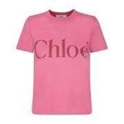 Stijlvolle Tops en Polos Chloé , Pink , Dames