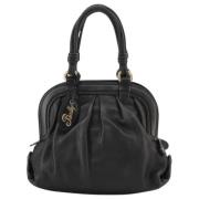 Pre-owned Leather handbags Bally Pre-owned , Black , Dames