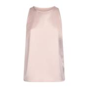 Mouwloze Roze Top met Sleutelgatdetail Liu Jo , Pink , Dames