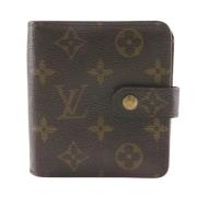 Pre-owned Canvas wallets Louis Vuitton Vintage , Brown , Dames