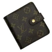 Pre-owned Canvas wallets Louis Vuitton Vintage , Brown , Dames