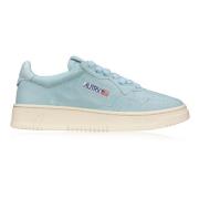 Leren Sneakers met Veters Autry , Blue , Dames