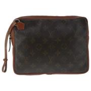 Pre-owned Canvas louis-vuitton-bags Louis Vuitton Vintage , Brown , Da...