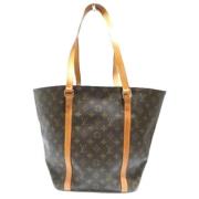 Pre-owned Fabric louis-vuitton-bags Louis Vuitton Vintage , Brown , Da...