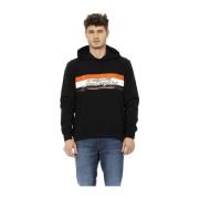 Luxe hoodie met ritssluiting zakken Automobili Lamborghini , Black , H...