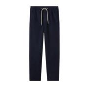 Navy Blue Vincent Broek met Koord A.p.c. , Blue , Heren