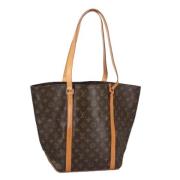 Pre-owned Canvas louis-vuitton-bags Louis Vuitton Vintage , Brown , Da...