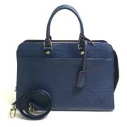 Pre-owned Leather louis-vuitton-bags Louis Vuitton Vintage , Blue , Da...