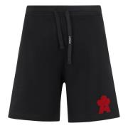 Casual Sweatshorts voor Mannen A Paper Kid , Black , Heren