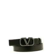 Stijlvolle herenriem Valentino Garavani , Black , Heren