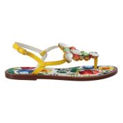 Flat Sandals Dolce & Gabbana , Multicolor , Dames