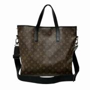 Pre-owned Canvas louis-vuitton-bags Louis Vuitton Vintage , Brown , Da...