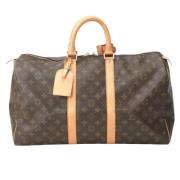 Pre-owned Canvas louis-vuitton-bags Louis Vuitton Vintage , Brown , Da...