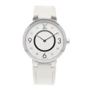 Pre-owned Stainless Steel watches Louis Vuitton Vintage , White , Dame...