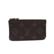 Pre-owned Canvas wallets Louis Vuitton Vintage , Brown , Dames