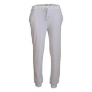 Witte Jogger Broek - Casual Elegantie John Galliano , White , Heren