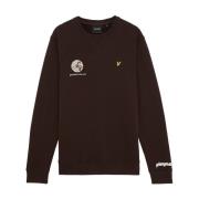 Mid Layers Playmobil Crewneck Sweatshirt Lyle & Scott , Brown , Heren