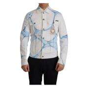 Denim Jackets Dolce & Gabbana , Multicolor , Heren