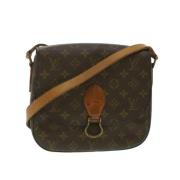 Pre-owned Canvas louis-vuitton-bags Louis Vuitton Vintage , Brown , Da...