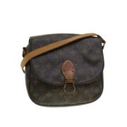 Pre-owned Canvas louis-vuitton-bags Louis Vuitton Vintage , Brown , Da...