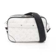 Pre-owned Canvas louis-vuitton-bags Louis Vuitton Vintage , White , He...