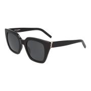 Cat-eye Zonnebril Saint Laurent , Black , Unisex