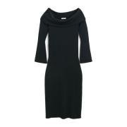 Minimalistische Midi Jurk By Herenne Birger , Black , Dames