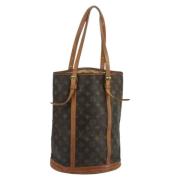 Pre-owned Canvas louis-vuitton-bags Louis Vuitton Vintage , Brown , Da...