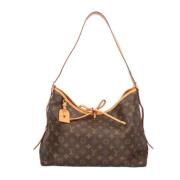 Pre-owned Canvas shoulder-bags Louis Vuitton Vintage , Brown , Dames