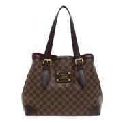 Pre-owned Canvas totes Louis Vuitton Vintage , Brown , Dames