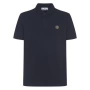 Blauwe T-shirts en Polos Stone Island , Blue , Heren