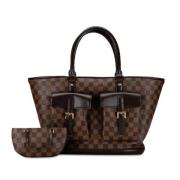 Pre-owned Canvas louis-vuitton-bags Louis Vuitton Vintage , Brown , Da...