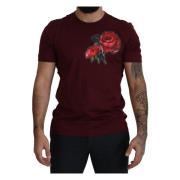 T-Shirts Dolce & Gabbana , Red , Heren