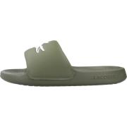 Heren Serve Slide Sandalen Lacoste , Green , Heren