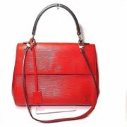 Pre-owned Leather louis-vuitton-bags Louis Vuitton Vintage , Red , Dam...