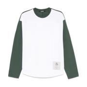 Wit & Groen Katoen T-Shirt Polo Jacquemus , White , Heren