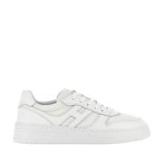 Witte Sneakers met Memory Foam Binnenzool Hogan , White , Heren