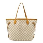 Pre-owned Canvas louis-vuitton-bags Louis Vuitton Vintage , White , Da...