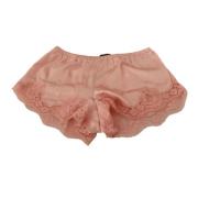 Elegante poederroze kanten lingerie shorts Dolce & Gabbana , Pink , Da...