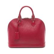 Pre-owned Leather louis-vuitton-bags Louis Vuitton Vintage , Red , Dam...