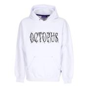 Logo Hoodie Witte Katoenen Sweatshirt Octopus , White , Heren