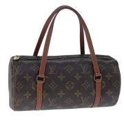 Pre-owned Canvas louis-vuitton-bags Louis Vuitton Vintage , Brown , Da...