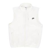 Windized Vest van Sherpamateriaal Nike , White , Heren