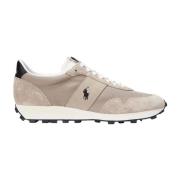 Beige Sportieve Textiel Sneakers voor Heren Polo Ralph Lauren , Beige ...