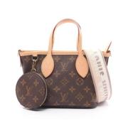 Pre-owned Canvas handbags Louis Vuitton Vintage , Brown , Dames