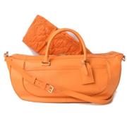 Pre-owned Leather louis-vuitton-bags Louis Vuitton Vintage , Orange , ...