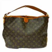 Pre-owned Canvas shoulder-bags Louis Vuitton Vintage , Brown , Dames